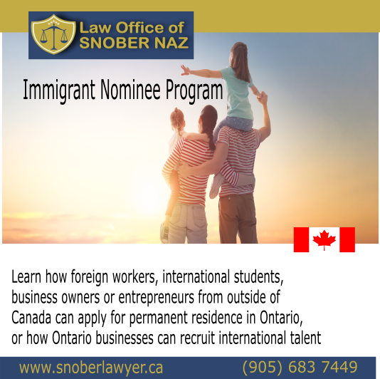 Immigrant Nominee Program